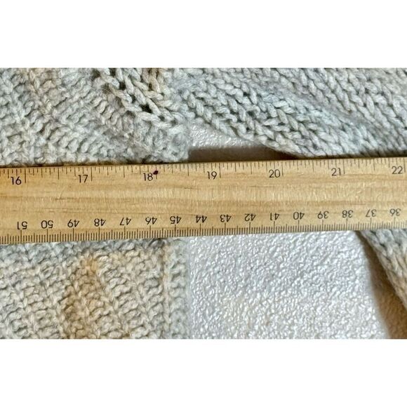 360 Cashmere Wool/Cashmere Blend Ruffle Collared Open Front Women's Cardigan XS - Picture 9 of 9